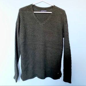 AEO hunter green sweater!